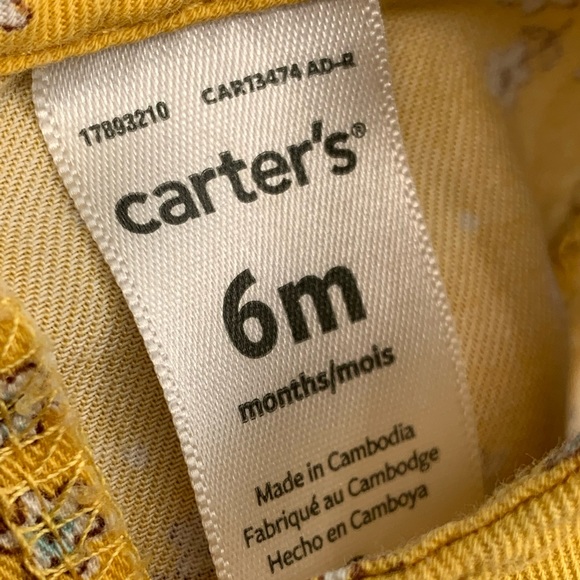 CARTERS FLORA ROMPER - Picture 3 of 4